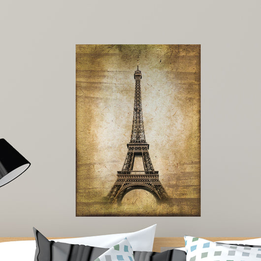 Tour Eiffel, style vintage Wall Mural