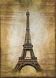 Tour Eiffel, style vintage Wall Mural