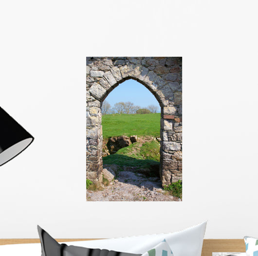 roches castle doorway Wall Mural