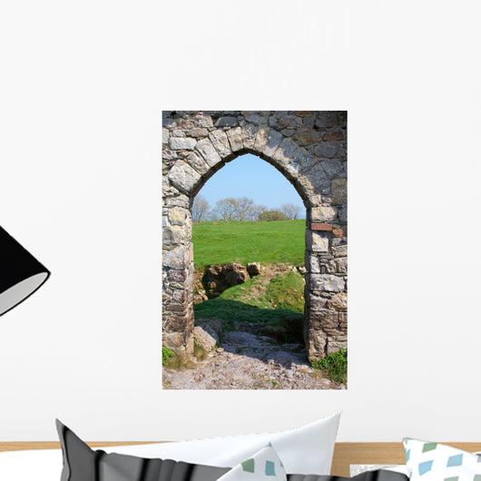 roches castle doorway Wall Mural