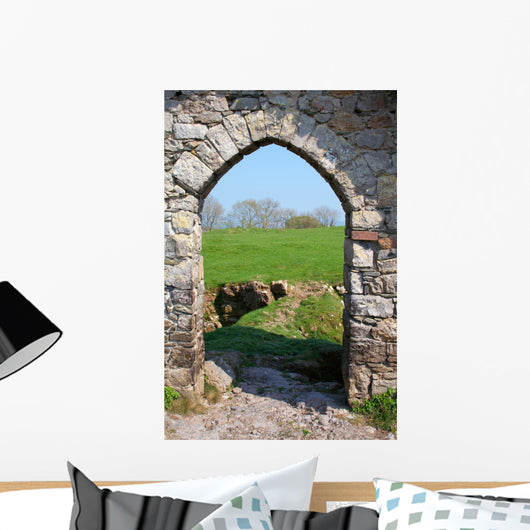 roches castle doorway Wall Mural