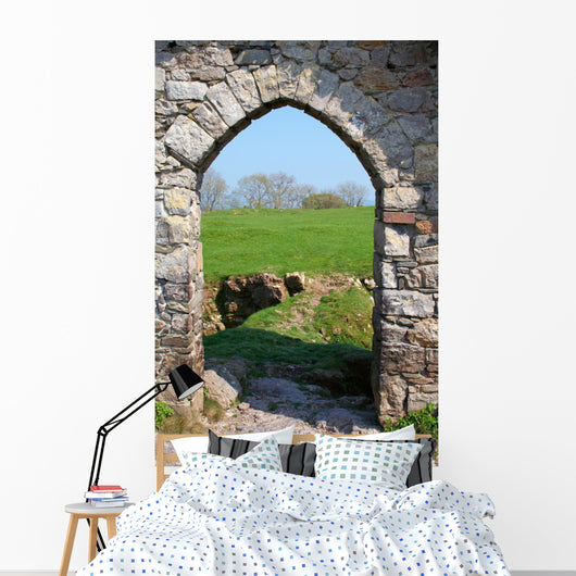 roches castle doorway Wall Mural