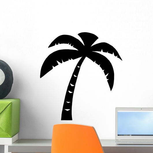 Black Palm Three Silhouette