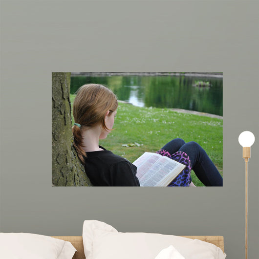Child Studying Holy Bible
