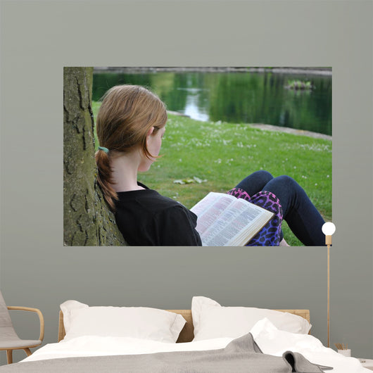 Child Studying Holy Bible