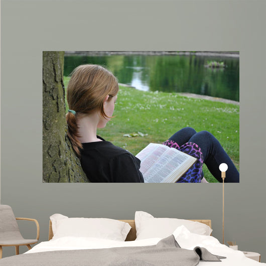 Child Studying Holy Bible