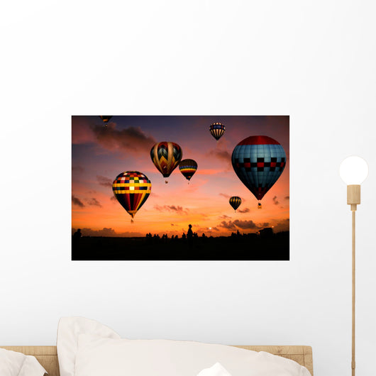 Balloon Race Sunrise