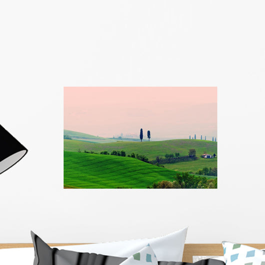 Tuscan landscape Wall Mural