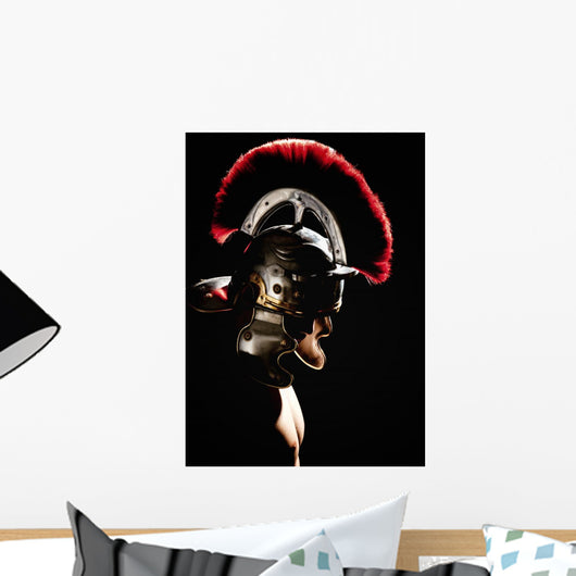 Model Helmet Wall Mural