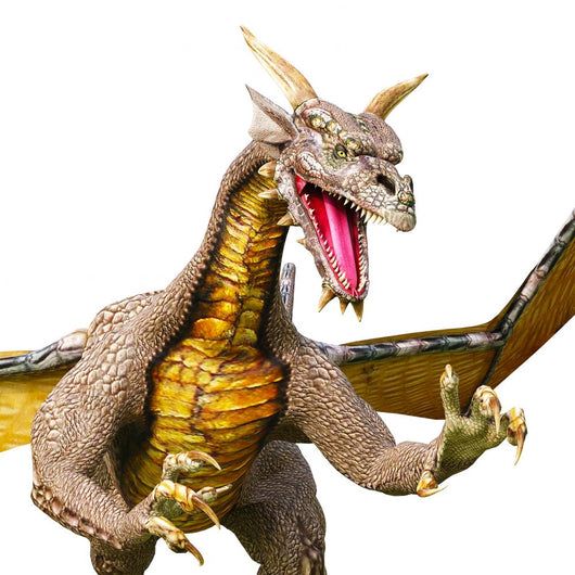 Dragon Near Attack Wall Decal