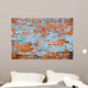 Distressed Brick Wall Wall Mural