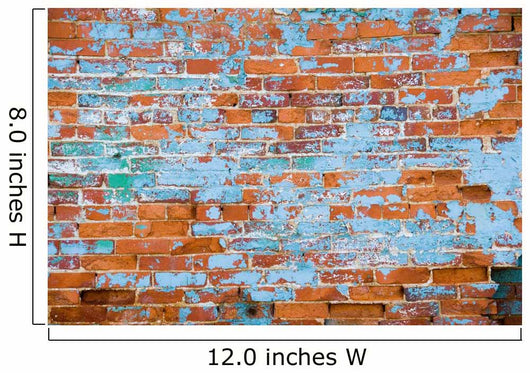 Distressed Brick Wall Wall Mural