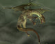 Green Swamp Dragon Wall Mural