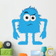 Blue Furry Monster Upset