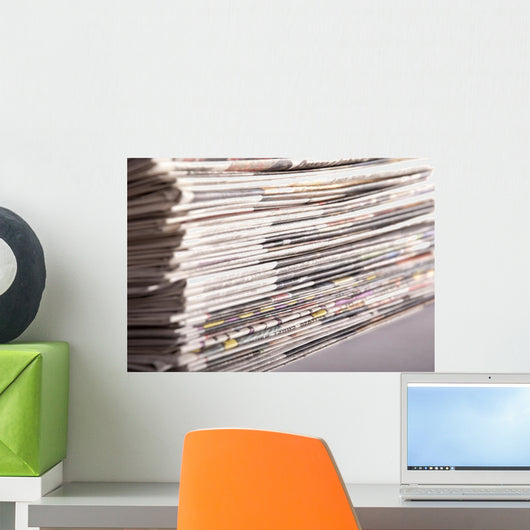 Newspaper Wall Mural