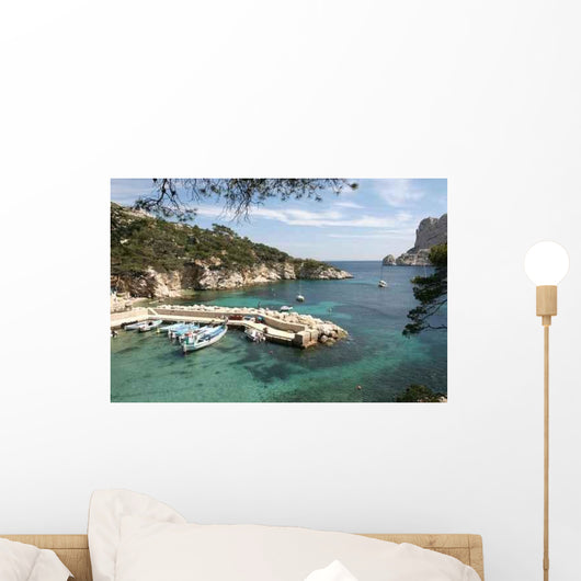 Calanque Sormiou Wall Decal Design 1