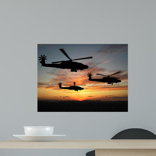 Helicopters Wall Decal