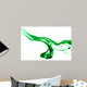 Green Smoke Wall Mural