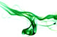 Green Smoke Wall Mural