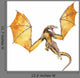 Dragon Attack Flying Out Wall Decal