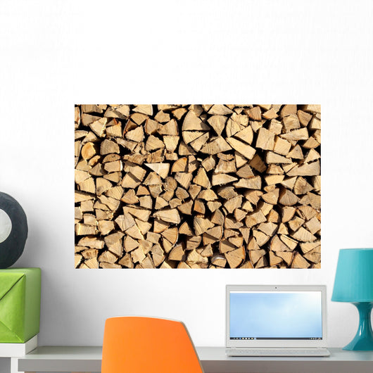 Firewood Wall Mural