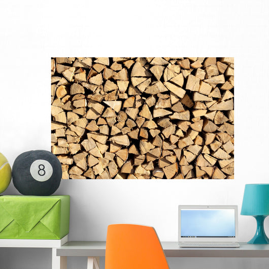 Firewood Wall Mural