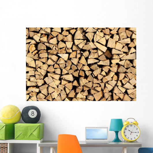 Firewood Wall Mural