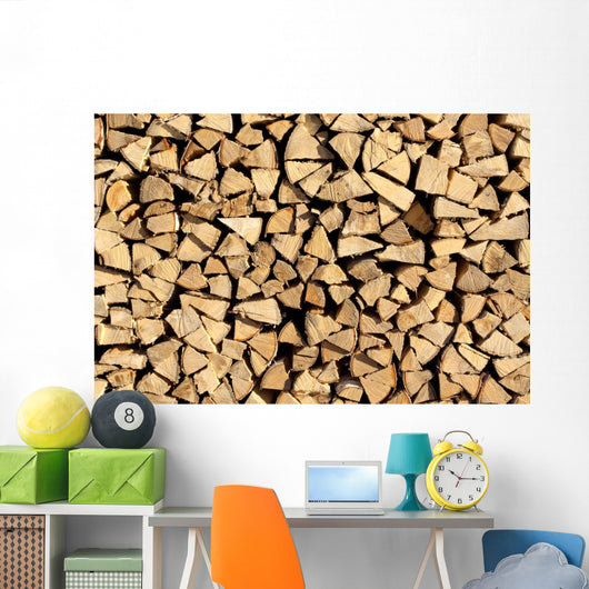 Firewood Wall Mural