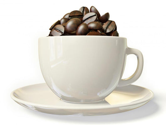 Coffeecup Coffeebeans Wall Decal