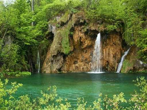 Beautiful Forest Waterfall Wall Decal Design 3