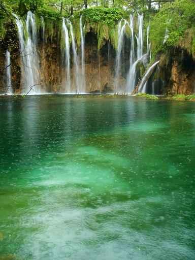 Beautiful Forest Waterfall Wall Decal Design 2