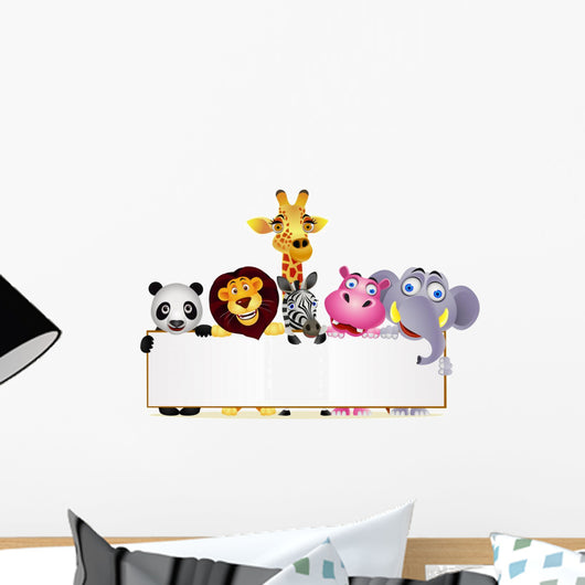 Animal Cartoon and Blank