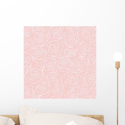 Seamless Abstract with Roses