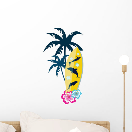 Surf Banner Wall Mural