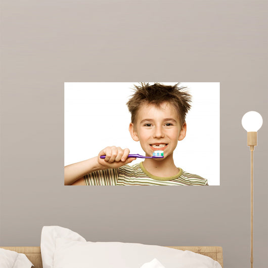 Child Brushing Teeth