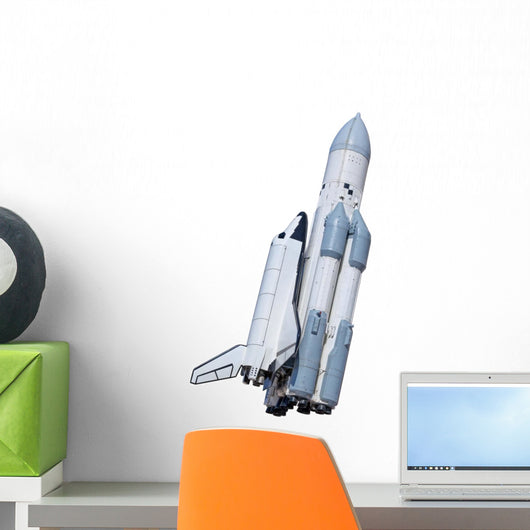 Spaceship Buran Wall Decal