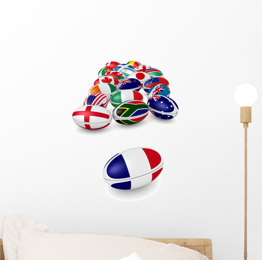 rugby competition Wall Decal