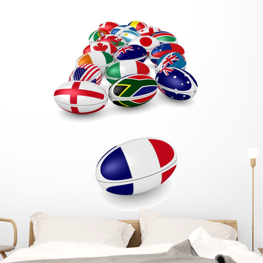 rugby competition Wall Decal