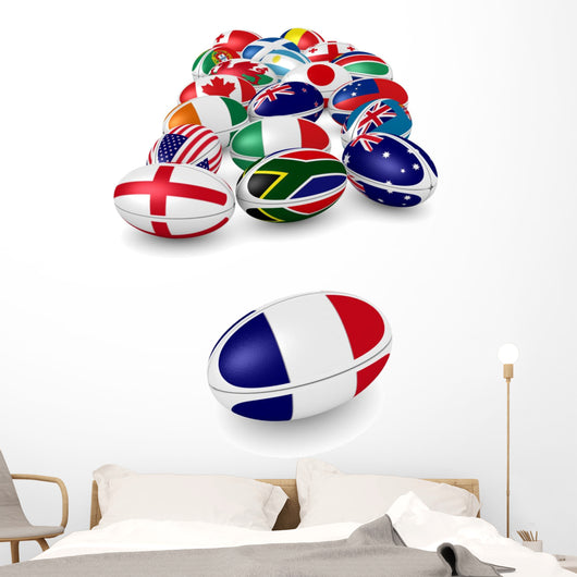 rugby competition Wall Decal