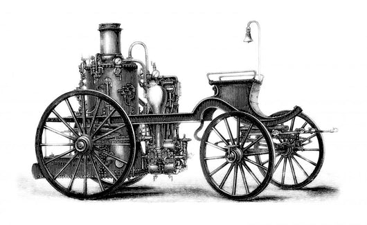 Firemen 19th Vehicle Wall Decal