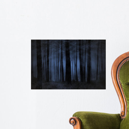 Foggy Forest Wall Mural