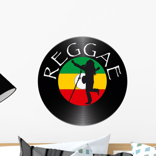 Vinyl Reggae Wall Decal