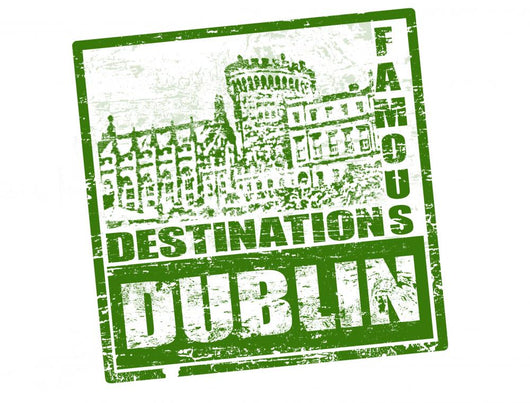 Dublin Stamp Wall Decal