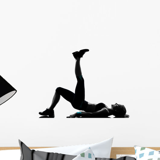 Woman Workout Fitness Posture