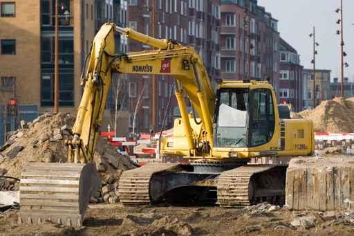 Excavator Wall Decal