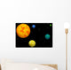 Planet Earth in Outer Space Wall Mural