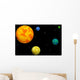 Planet Earth in Outer Space Wall Mural