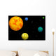 Planet Earth in Outer Space Wall Mural