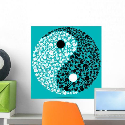Yin Yang Wall Decal