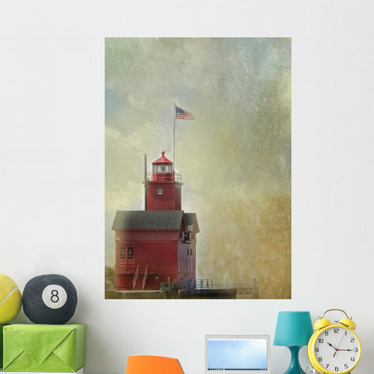 Historical Lighthouse Wall Decal
